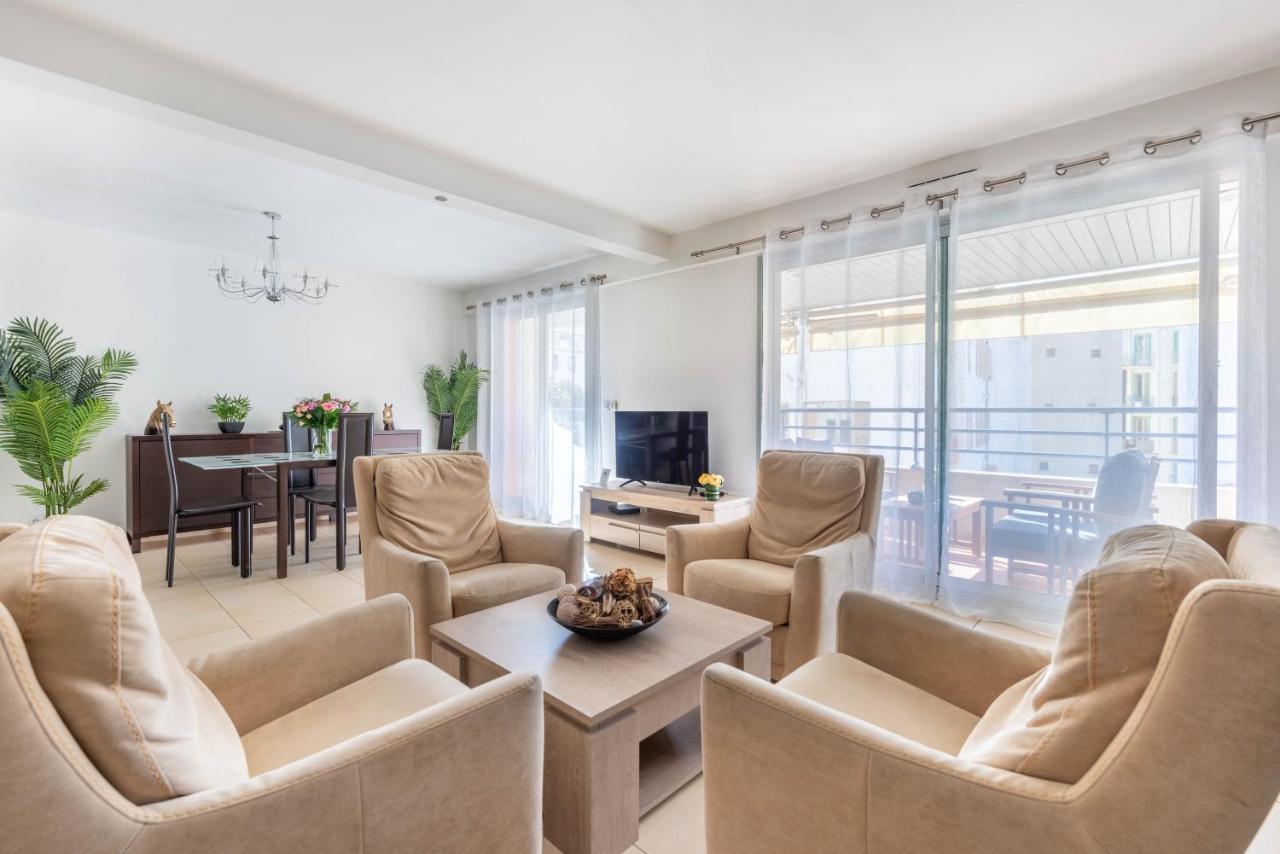 Heart Of Nice- Modern Elegant 2Br Flat Big Terrace Exteriör bild