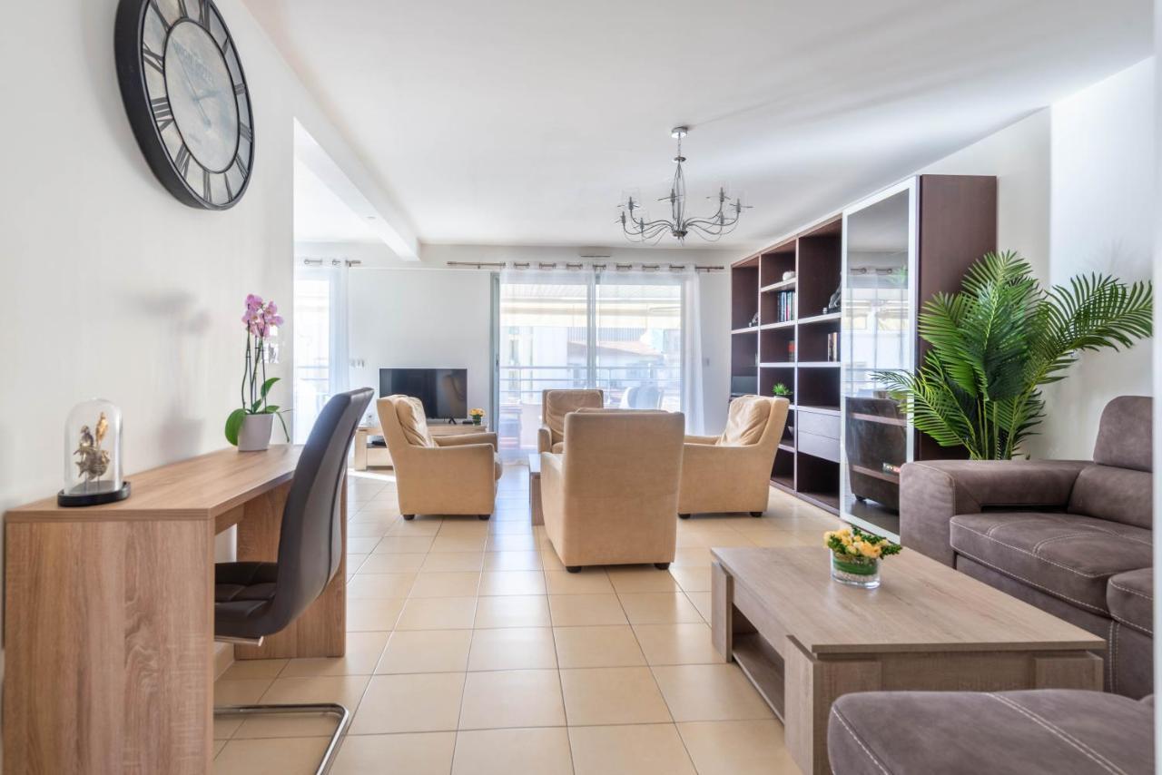 Heart Of Nice- Modern Elegant 2Br Flat Big Terrace Exteriör bild